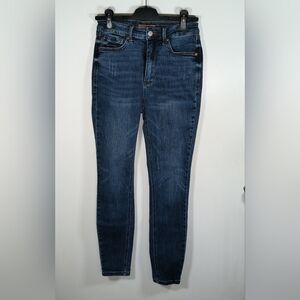 Judy Blue Skinny Dark Wash Blue Jeans  Size 7/28 Inches Inseam